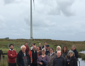 group photo of Scottish Island Federation members