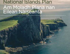 front cover of proposed National Islands Plan