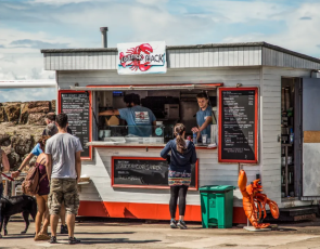 VisitScotland image - Lobster shack stand