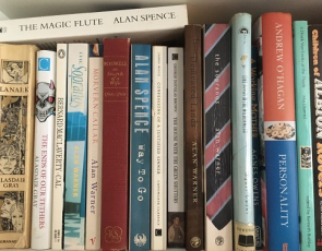 Shelf of Scottish books