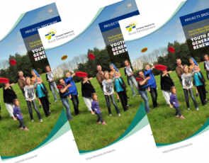 Front cover of EAFRD Projects Brochure 'Youth and Generational Renewal'