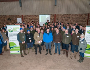 Participants at Lothians Monitor Farm meeting