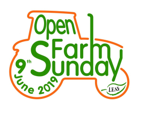 Open Farm Sunday tractor logo