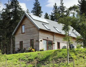 Picture of self build home in the Highlands  