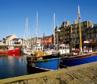 Orkney harbour
