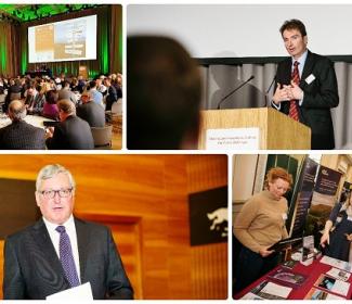 collage of images from spring conference