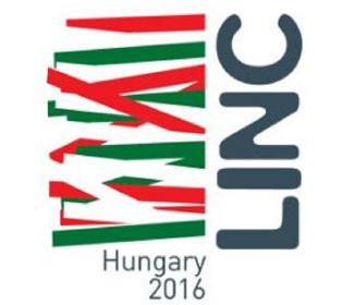Image of LINC logo with Hungary 2016 written underneath