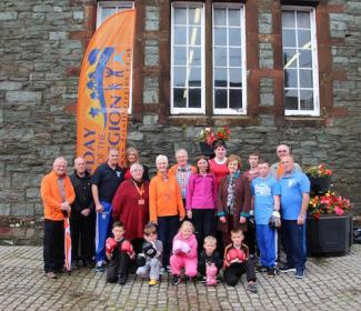 Group photo from Dumfries and Galloway LEADER launch