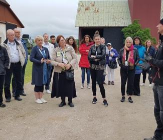 project visit at Swedish Rural Parliament