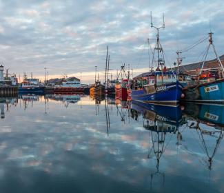 Kirkwall fishing vessels, credit Magnus Budge