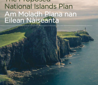 front cover of proposed National Islands Plan