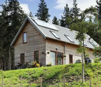 Picture of self build home in the Highlands  