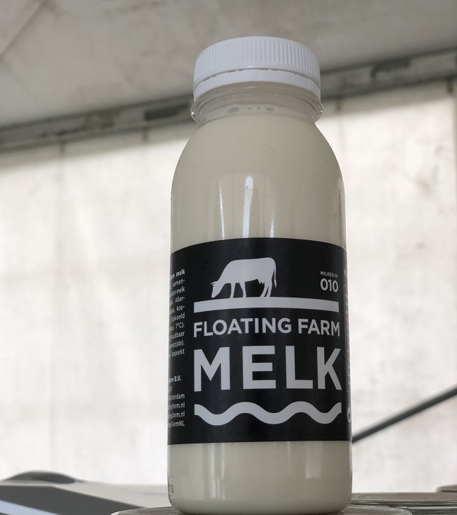 Floating Dairy Melk bottle