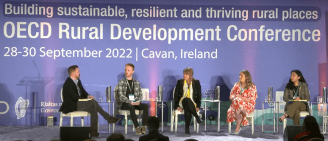 Attending the 13th OECD Rural Conference