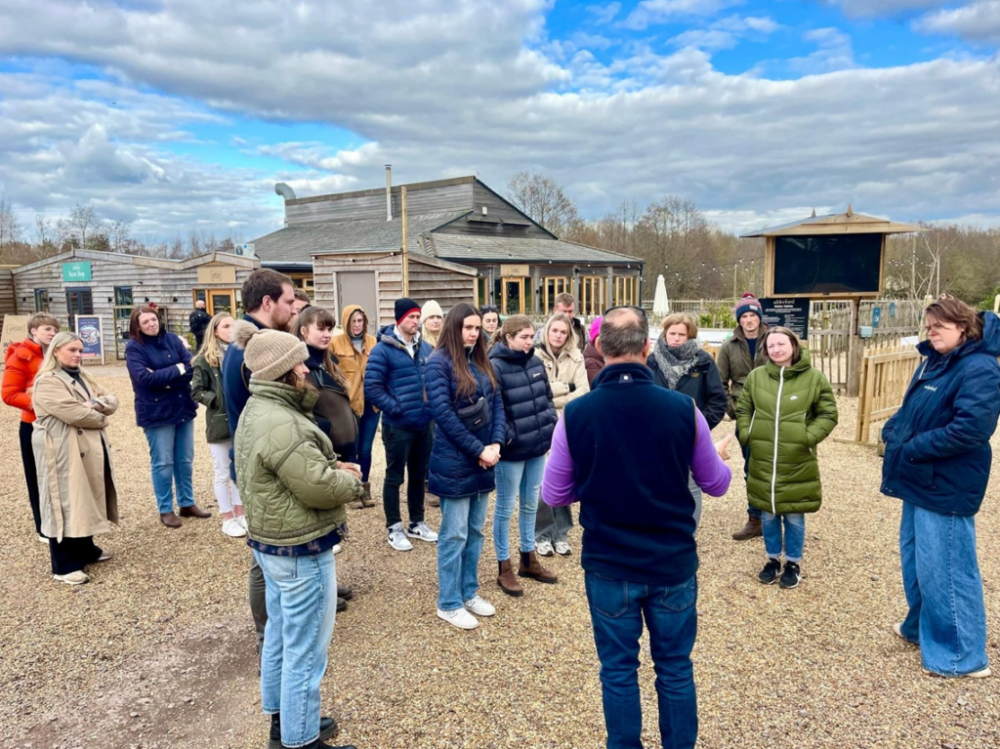 Owner Rob Bebbington and Business Manager Kelly Lowe shared the successes of Alderford.