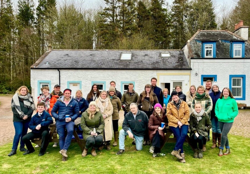 The final stop of our trip was to Scottish Agritourism Member, Kirkwood - Real Farm Holidays near Lockerbie.