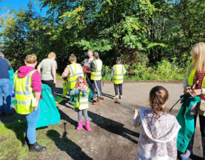 Keep Scotland Beautiful litter pick