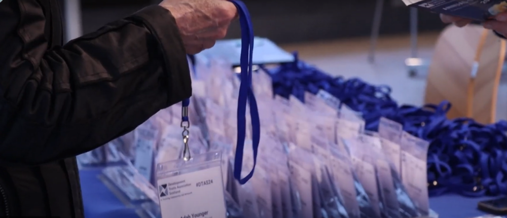 Conference passes and lanyards