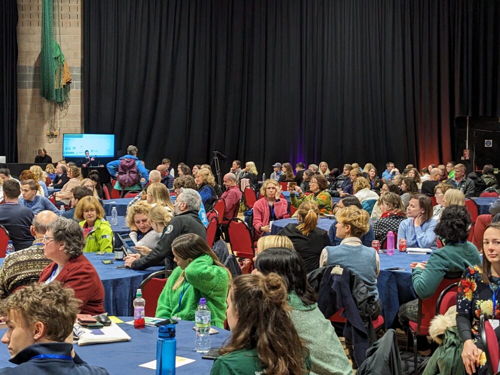 Scottish Rural and Islands Parliament 2023 main hall