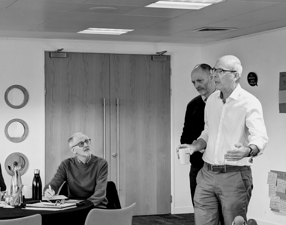 Speaker addressing workshop