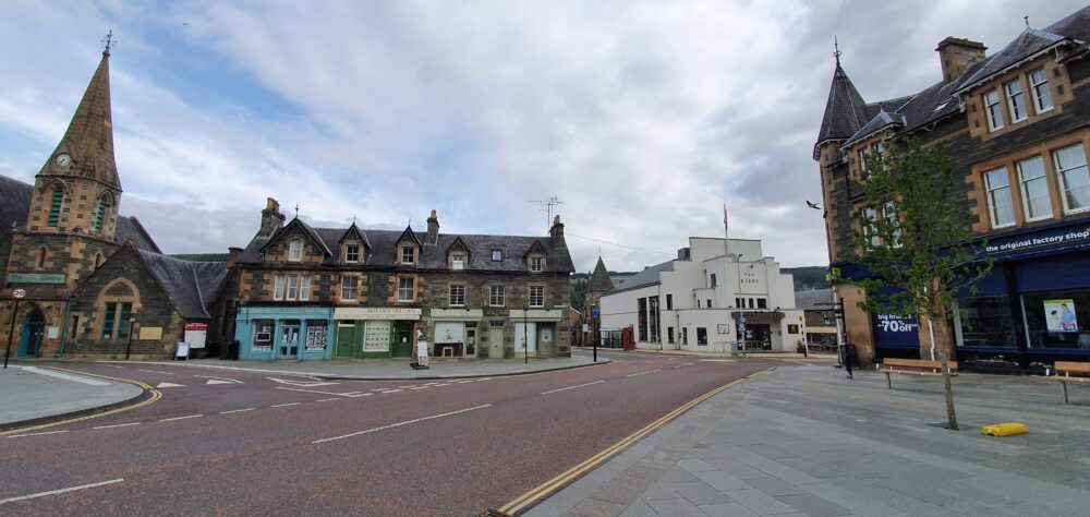 Aberfeldy town centre
