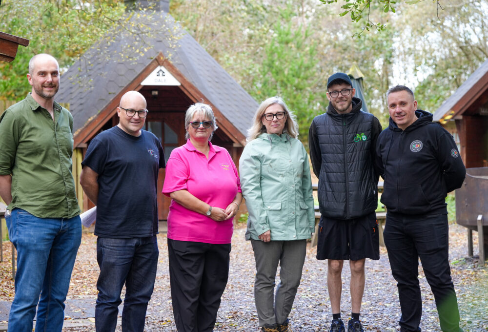 Cabinet Secretary for Climate Action and Rural Affairs visits Lapwing Lodge Outdoor Centre